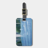 浅い端 ラゲッジタグ (正面縦)