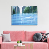 浅い終点 キャンバスプリント (インサイチュ (リビング))