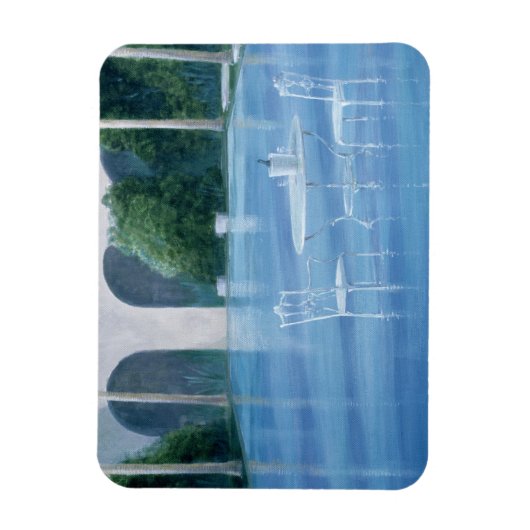 浅い終点 マグネット (縦)