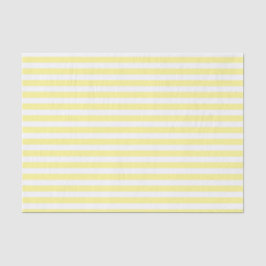 浅い黄色および白のストライプのティッシュペーパー 薄葉紙