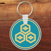 浅井氏家門 キーホルダー (正面)