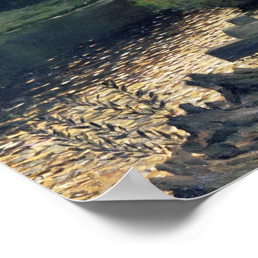 浅瀬で1892年 ポスター (角)