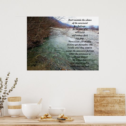 浅瀬 – Narcissist ポスター (キッチン)