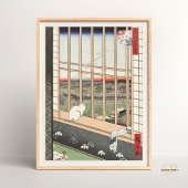 浅草の田川広重さん日本の ポスター