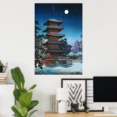 浅草の金龍山土屋光一 ポスター (ホームオフィス)