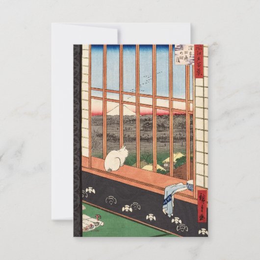 浅草リセフィールズと鳥の町フェスティバル サンキューカード (正面)