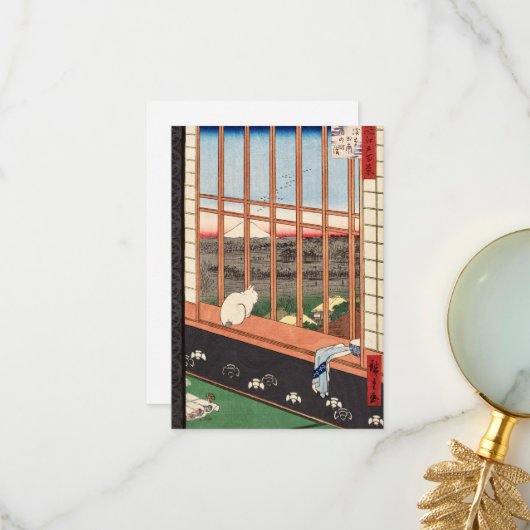 浅草リセフィールズと鳥の町フェスティバル サンキューカード (正面/裏面インサイチュ)