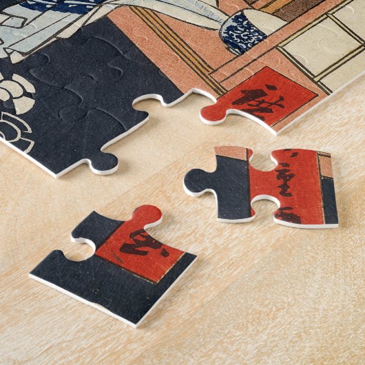 浅草リセフィールズと鳥の町フェスティバル。 ジグソーパズル (側面)