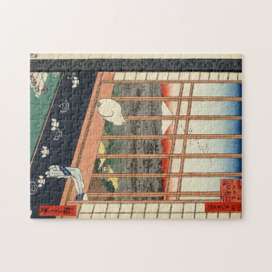 浅草リセフィールズと鳥の町フェスティバル。 ジグソーパズル (横)