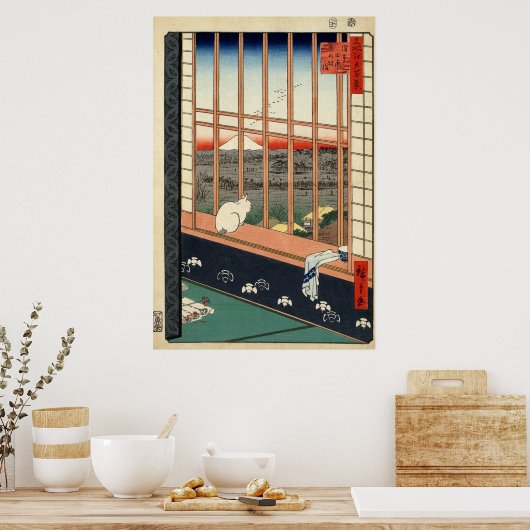 浅草リセフィールズと鳥の町フェスティバル。 ポスター (キッチン)