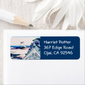 浅草寺北斎北斎日本のファインアート ラベル (インサイチュ)