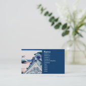 浅草寺北斎北斎日本のファインアート 名刺 (スタンド正面)