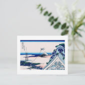 浅草本願寺北斎素晴らし日本の ポストカード (スタンド正面)