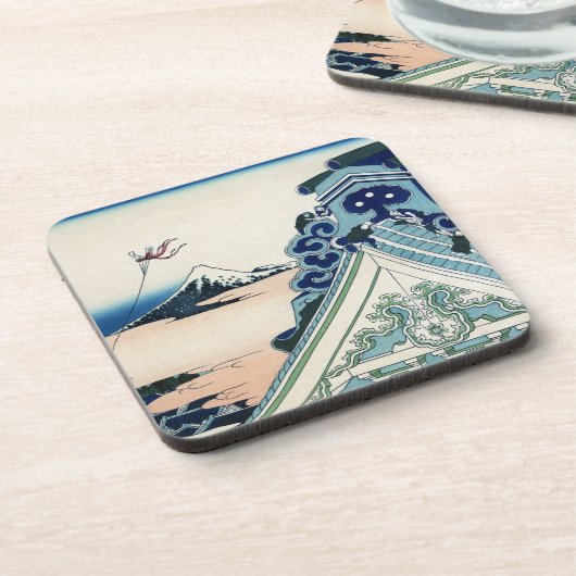 浅草本願寺36景富士山日本  コースター (左側)