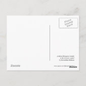 浅草本願寺（北斎著） ポストカード (裏面)