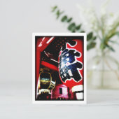 浅草東京JAPANポストカード ポストカード (スタンド正面)