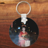 浅草芸者ネオ東京 キーホルダー (正面)
