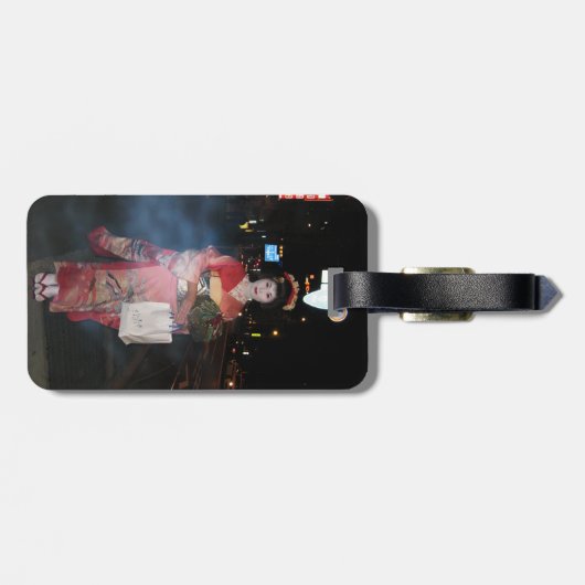 浅草芸者ネオ東京 ラゲッジタグ (裏面横)