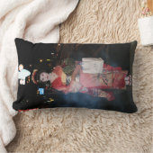 浅草芸者ネオ東京 ランバークッション (ブランケット)