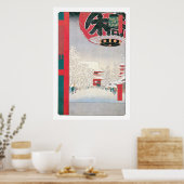 浅草金龍山寺1856年 ポスター (キッチン)