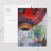 浅草，日本 ポストカード (正面/裏面)