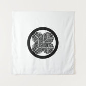 浅野鷹の羽 タペストリー (正面(横))