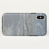 浜辺で音を立てる波 抽象的な写真 Case-Mate iPhoneケース (裏面(横))