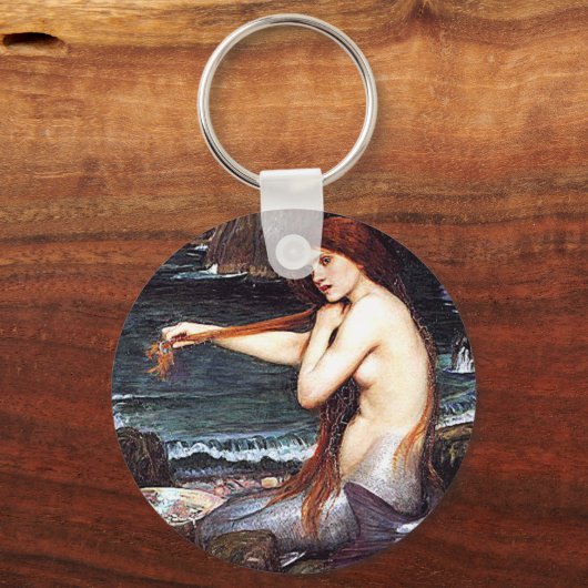 浜辺の人魚 キーホルダー (正面)
