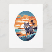 浜辺の狼 エンクロージャーカード (裏面)