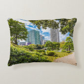 浜離宮庭園を散策 アクセントクッション (正面)