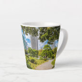 浜離宮庭園を散策 カフェラテマグ (右アングル)