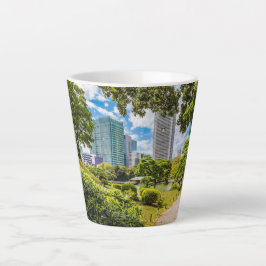 浜離宮庭園を散策 カフェラテマグ