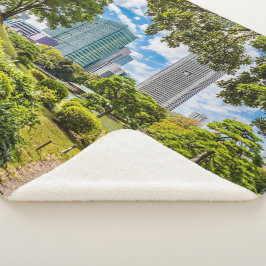 浜離宮庭園を散策 シェルパブランケット