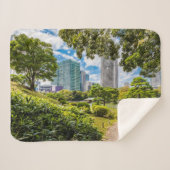 浜離宮庭園を散策 シェルパブランケット (正面(横))