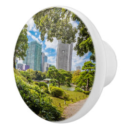 浜離宮庭園を散策 セラミックノブ