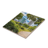 浜離宮庭園を散策 タイル (側面)