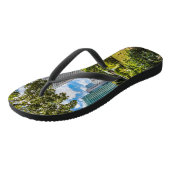 浜離宮庭園を散策 ビーチサンダル (アングル)