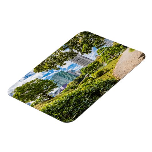 浜離宮庭園を散策 マグネット (左側)