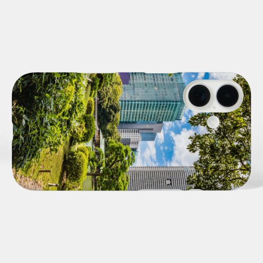 浜離宮庭園を散策 Case-Mate iPhoneケース (裏面 (横))