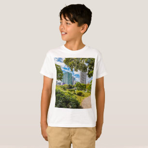 浜離宮庭園を散策 Tシャツ