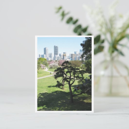 浜離宮庭園 – 東京 ポストカード (スタンド正面)