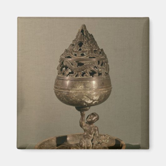 「浦山路」の形をしたケンサー マグネット (正面)