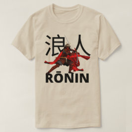 浪人サムライ戦士 Tシャツ