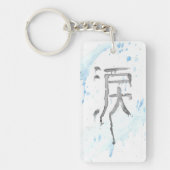 浪田漢字 キーホルダー (正面)