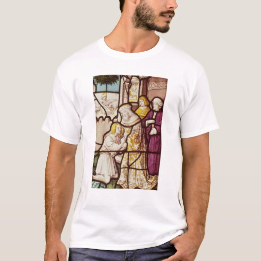 浪費家のリターンを描写する窓 Tシャツ (正面)
