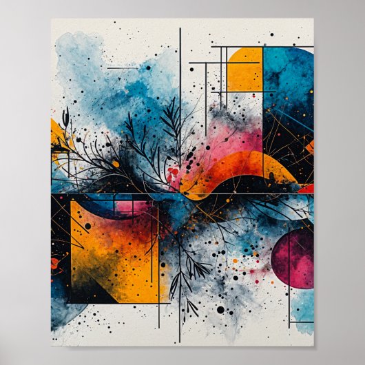 浮いた美絵を描しい水 ポスター (正面)