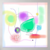 浮いている宇宙 ポスター (正面)