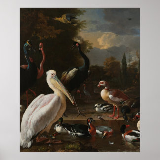 浮いている羽 ポスター