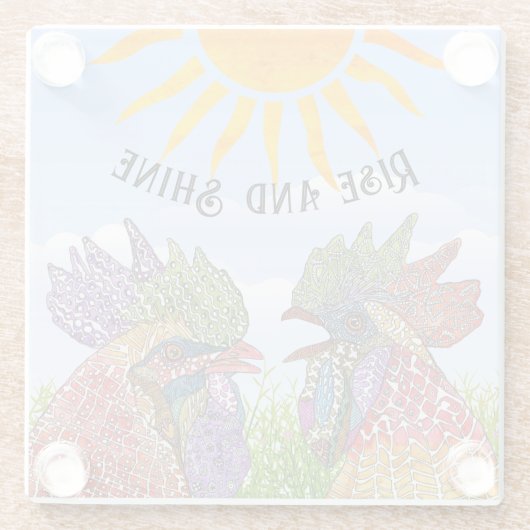 浮おもしろいき沈み ガラスコースター (裏面)