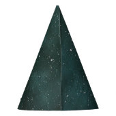 浮おもしろい上幽霊着用ブルートップハットスカル パーティーハット (裏面)